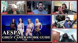 KPOP REACTION aespa 에스파 Girls Camerawork Guide [upl. by Hunsinger]