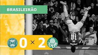 Coritiba 0 x 2 Palmeiras  Gols  1206  Campeonato Brasileiro 2022 [upl. by Aihsekram965]