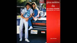 Glenn Medeiros amp Elsa Un Roman DAmitiÃ© 1988 Vinyl 45 RPM Maxi Single Label Mercury France [upl. by O'Shee]