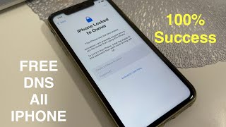 FREE DNS UNLOCK 2024 Remove icloud lock without owner Unlock Apple activation lock forgot password [upl. by Akimahc]