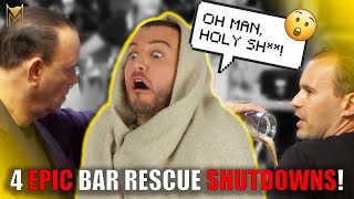 Bartender Reacts To The Top 4 EPIC SHUTDOWNS On Bar Rescue [upl. by Babbette]