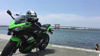 2017 ninja 650 ABS インプレ [upl. by Retep381]