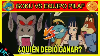 DRAGON BALL GOKU VS EQUIPO DE PILAF ANÁLISIS  ¿QUIÉN DEBIÓ GANAR [upl. by Nolyk]