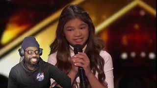 Angelica Hale Americas Got Talent The Champions sings Fight Song  REACTION [upl. by Erida120]