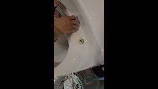 Kohler one piece toilet seat installation [upl. by Demahom]