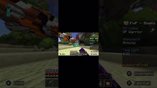 Uf pero qué combo 😮‍💨👌XD Minecraft minecraftshorts minecraftpvp [upl. by Ekoorb]