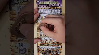 BIG WINNER 3000000 MEGA STACKS PA LOTTERY 30 SCRATCH OFF TICKET palottery lottery scratch win [upl. by Limoli]