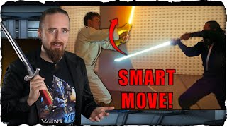 The Most quotREALquot Lightsaber Duel Ive Seen Corridor Digital Reaction [upl. by Molini]