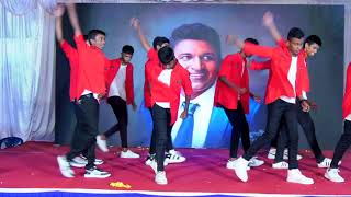 Feel the powerBelageddu yaraRolex BGMKala Chasma  Ranu ra amp more mashup dance by 10th std boys [upl. by Llerut748]