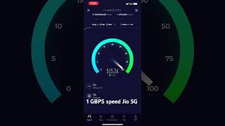 Amazing 5G Internet speed JIO 1GBPSjio speed mrbeast [upl. by Naujtna297]