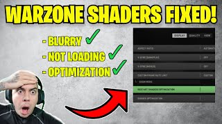 How to FIx Warzone 20 Shaders  Call of Duty Warzone 2 Fixes [upl. by Sert]