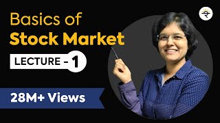 Basics of Stock Market For Beginners Lecture 1 By CA Rachana Phadke Ranade [upl. by Ativahs987]