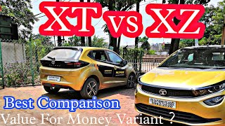 Tata Altroz XT Vs XZ  Value For Money Variant  Tata Altroz Petrol [upl. by Aihsinat584]