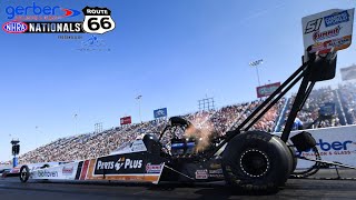 2023 NHRA Route 66 Nationals  Top Fuel Eliminations  Chicago IL [upl. by Neenaj]