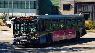 TransLink Bus Ride  2006 NFI C40LFR  P3316 [upl. by Lipps]