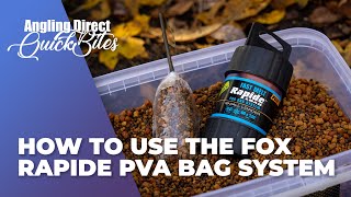 How To Use The Fox Rapide PVA Bag System – Carp Fishing Quickbite [upl. by Raoul14]