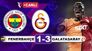 Fenerbahçe 13 Galatasaray  Süper Lig Canlı Yayın [upl. by Enohsal]