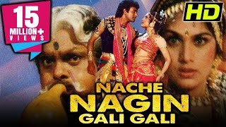 Nache Nagin Gali Gali1989 HD Bollywood Superhit Hindi Movie  Nitish BhardwajMeenakshi Seshadri [upl. by Nyrual418]