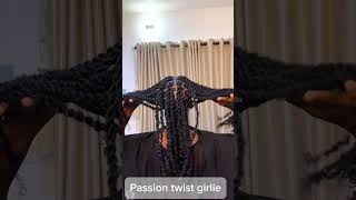 Passion twists chiamakaugo278 nadores youtubeshorts fyp passiontwist hairstyle [upl. by Hijoung968]