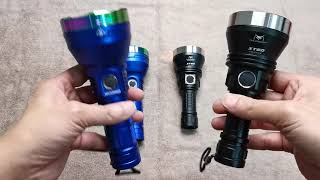 Review  Mateminco MT35mini SFT40 vs Amutorch XT60 SFT40 v2 with TypeC Port [upl. by Ashia]