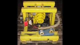 Yale 1 ton pneumatic chain hoist Model Kal110LG23S1 [upl. by Ramilahs]