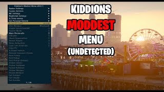 How To Install Kiddions 08 Modest Menu GTA 5 Best Free GTA 5 Mod Menu Latest Kiddions Menu [upl. by Okimat]