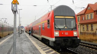 Mit DR Dostos auf der RB31 Von ElsterwerdaBiehla nach Elsterwerda [upl. by Tuorah166]