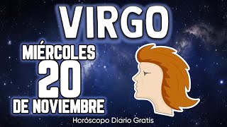 🤑HUELE A DINERO❗VEO MUCHOS BILLETES💵 virgo ♍ Horóscopo diario 20 DE NOVIEMBRE 2024🔮 horóscopo de hoy [upl. by Oribella837]