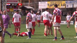 Swiss Rugby Day April 2015  Switzerland v Croatia [upl. by Alvita]