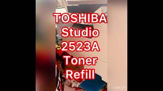 Toshiba 2523A photocopy machine toner refill system [upl. by Aloysia]