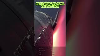 Heat Shield Battling Plasma spacex space rocket nasa [upl. by Eradis]