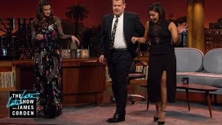 Gina Rodriguez Gives a Salsa Lesson [upl. by Cand851]