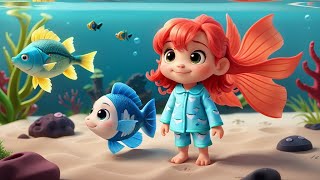 Fast Little Fishy  kids songs baby songs kid songs  Biachacha [upl. by Moira]