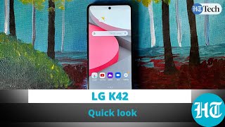 LG K42 Quick Look [upl. by Attesor]