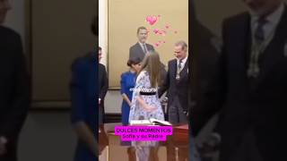 AMOR DE PADRE Infanta Sofía con EL Rey Felipe infantasofía kingfelipe infantasofia [upl. by Diahann672]