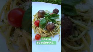 Pesto Spaghetti pesto pesto pasta italianfood pastarecipe [upl. by Ignatz]