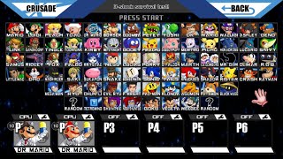 Super Smash Bros Crusade v095  Battle 280 Dr Mario vs Dr Mario Classic [upl. by Ecniuq194]