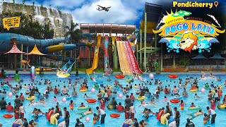 Pogo Land Amusement Park 2022  Water Theme Park in Pondicherry  Full Tour  THRILL amp FUN Rides [upl. by Eniretak]