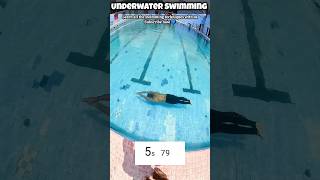 In 13 seconds 🔥 Smooth Underwater Swimming swim underwater swimminglessons [upl. by Aggappera]