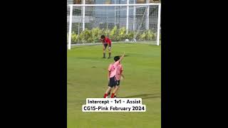 FIELDCAST 99 CG15Jersey Pink  Intercept  1v1  Assist  ❤️⚽ [upl. by Ellerahs123]