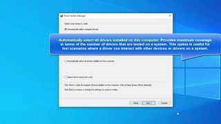 How to Use Driver Verifier Manager to Troubleshoot Driver Issues [upl. by Ynohtnakram]