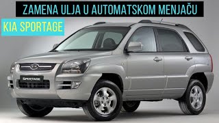 Zamena ulja u automatskom menjaču  KIA SPORTAGE [upl. by Hilleary]