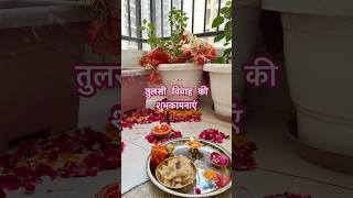 Tulsi vivah or tulsi ekadashiviralvideoshortsyoutube ytshortseasyhomecookingwithricha [upl. by Thoma]