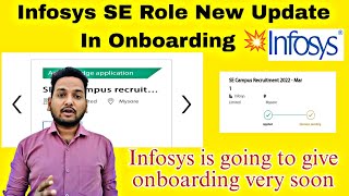 Infosys quotDecision Pendingquot New Development In Onboarding Process  SE Role Update 💥  Offer Letter [upl. by Kaila]