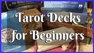 Top 15 Tarot Decks For Beginners [upl. by Aihtak]