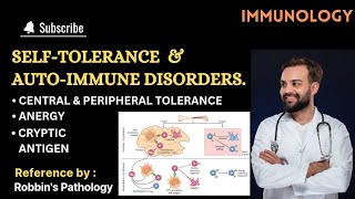 Tolerance  self Tolerance  Immune Tolerance  Central amp Peripheral Tolerance  Anergy  Tregs [upl. by Cousin934]