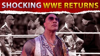 Top 10 Shocking WWE Returns of 2024 [upl. by Catlaina126]