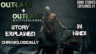 Outlast and Whistleblower Story With Timeline Explained In Hindi  Game Stories Explained 1 [upl. by Gutow]