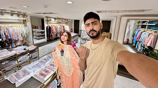 Shopping Rabeeca hussain engagement 💸💍  maheen first time driving [upl. by Tnarb326]