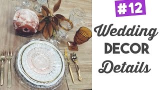 Wedding Decor Details  Wedding Wednesday Ep 12 [upl. by Ssor615]